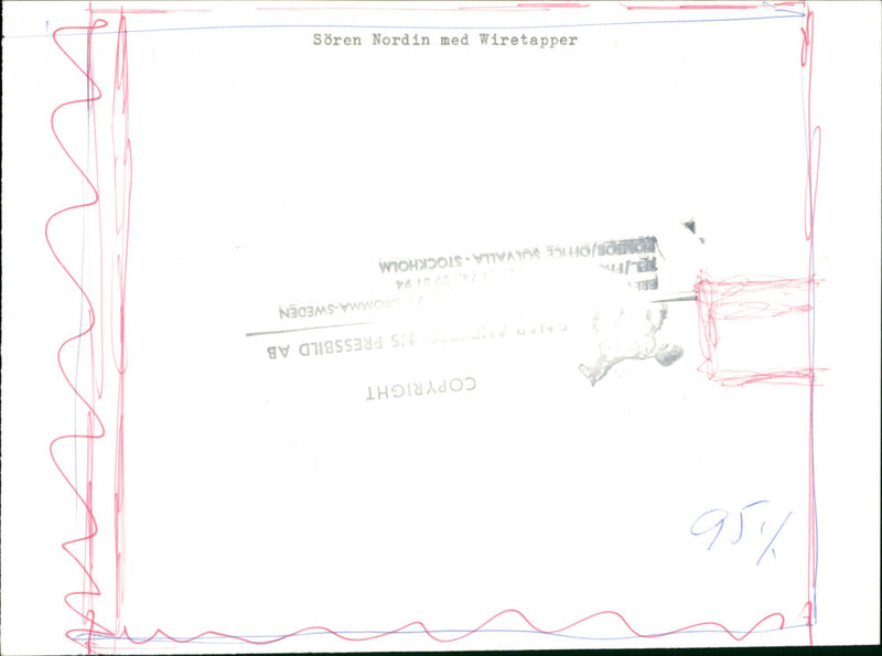 Wiretapper - Vintage Photograph