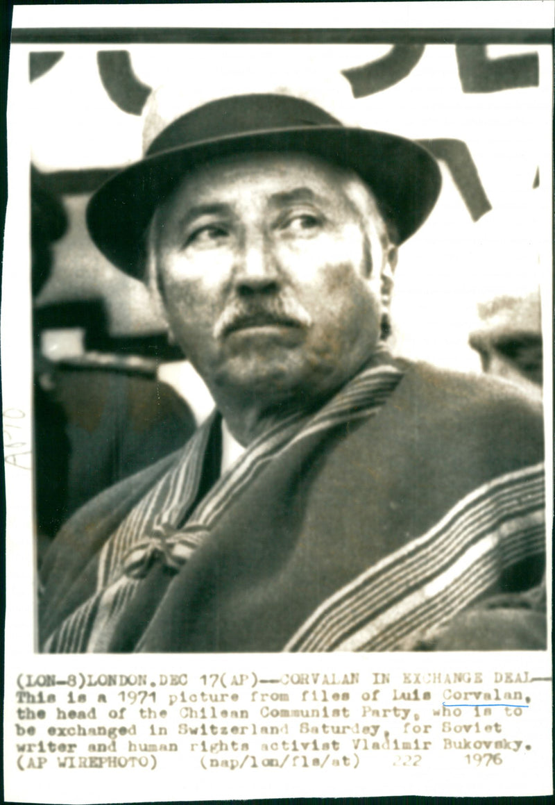 1971 SOVIET COMMUNIST WRITER - Vintage Photograph