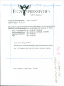 Eurovision Song Contest 1994. Winners Paul Harrington and Charlie McGettigan along with copywriter Brendan Graham - Vintage Photograph