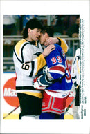 Wayne Gretzky and Jaromir Jagr - Vintage Photograph