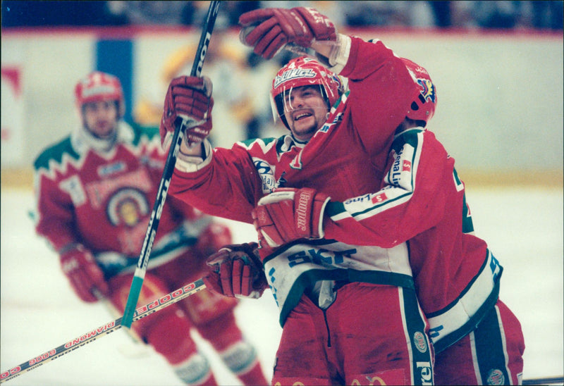 Thomas Eriksson, ice hockey player - Vintage Photograph