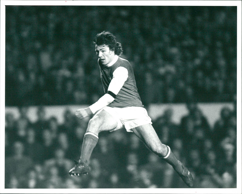 Frank Stapleton, Footballer - Vintage Photograph