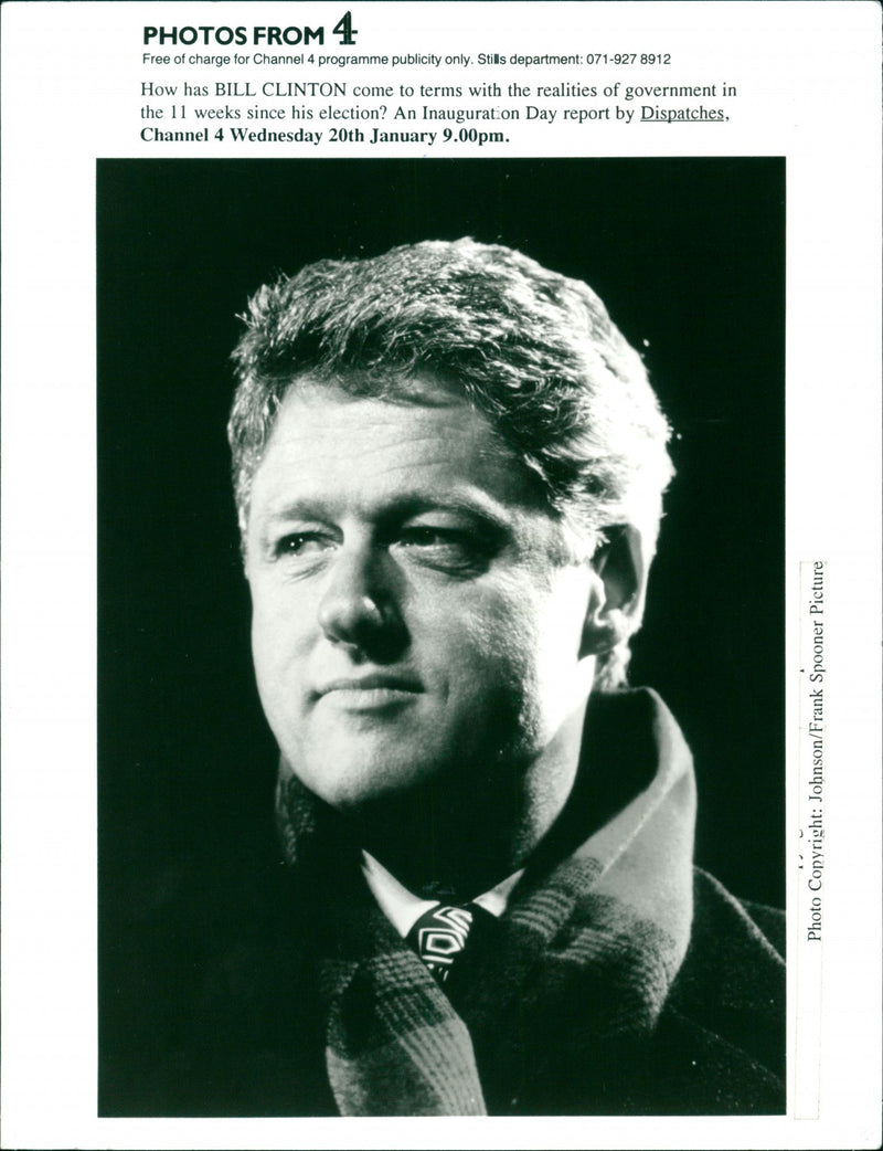 Bill Clinton - Vintage Photograph