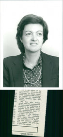 1986 OFFICER MEMBERS WRITER - Vintage Photograph