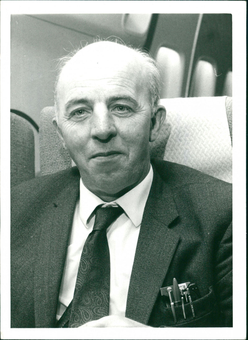 Joseph Cahill, I.R.A. leader - Vintage Photograph