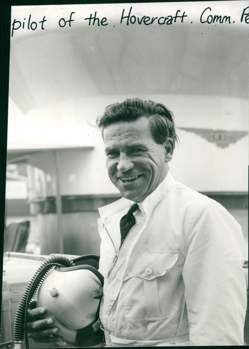 Commander Peter Lamb. - Vintage Photograph