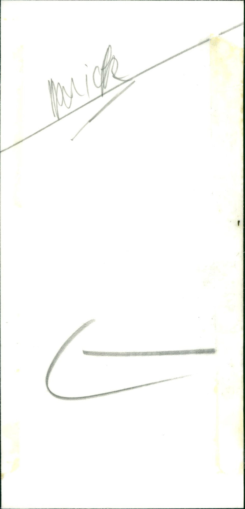 MUSICIAN MICK - Vintage Photograph