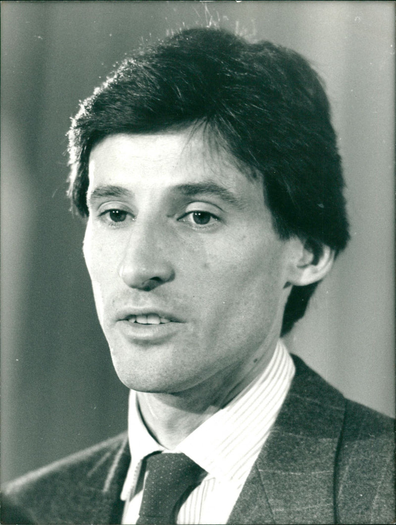 Sebastian Coe - Vintage Photograph