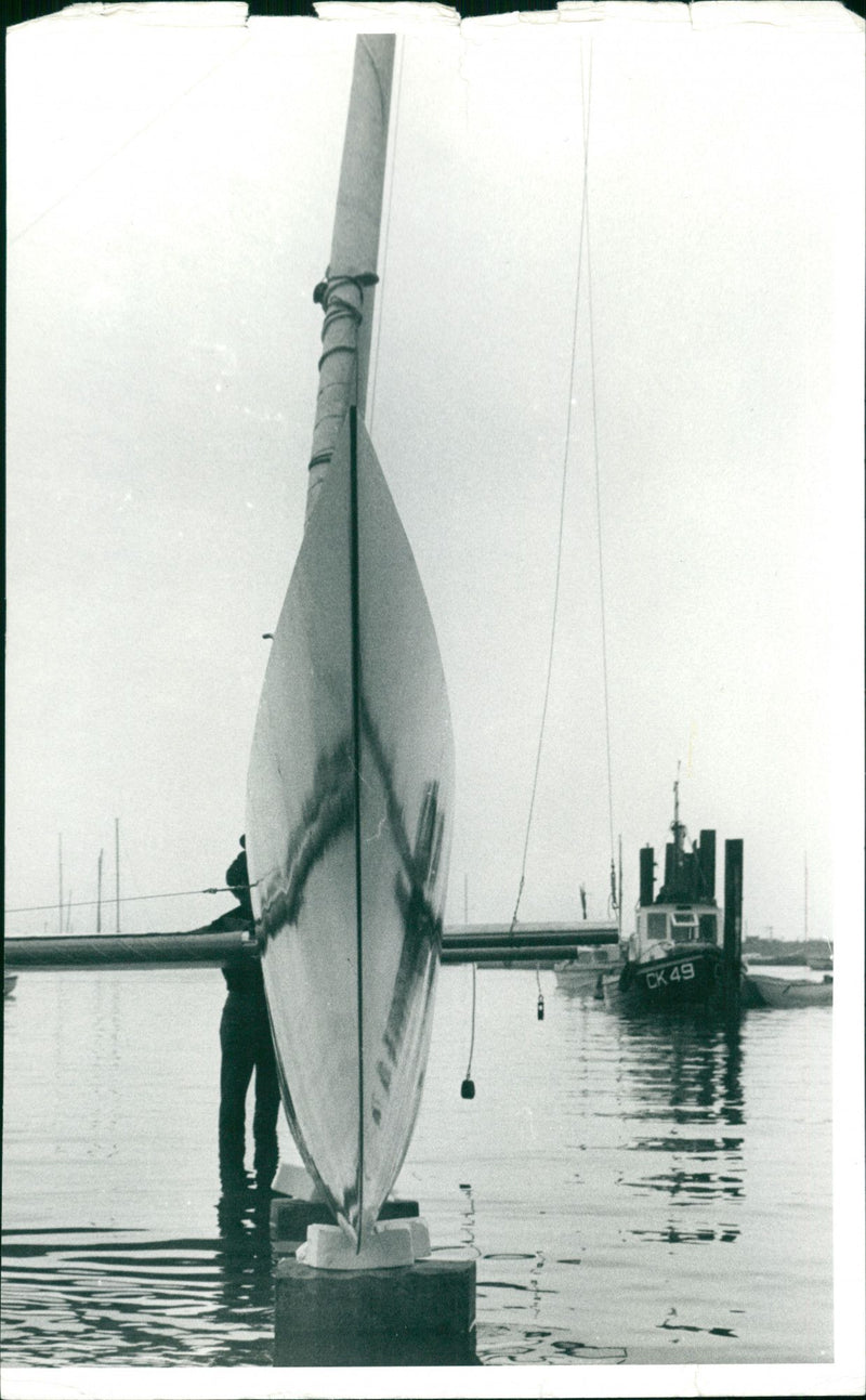 Yacht - Vintage Photograph