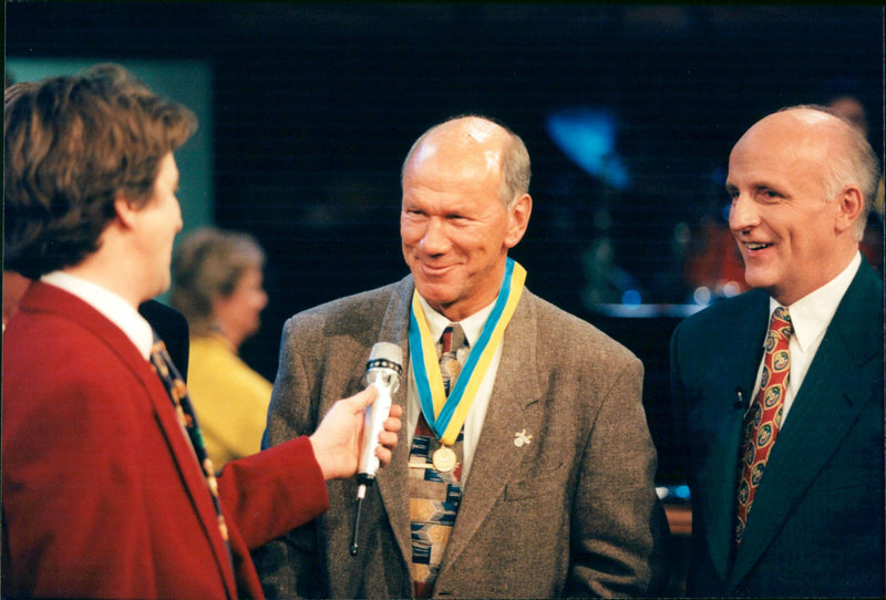 Tommy Svensson, Martin Timell and Arne Hagerfors - Vintage Photograph