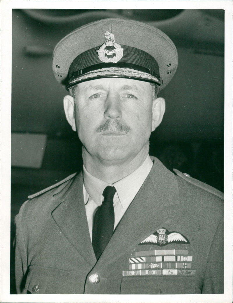 Air Vice Marshall Cross - Vintage Photograph