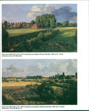 John Constable: Golding Constable's Flower Garden. - Vintage Photograph