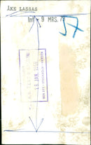 Åke Lassas. - Vintage Photograph