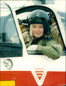Flight Lieutenant Sally Cox - Vintage Photograph