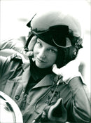 Flight Lieutenant Sally Cox - Vintage Photograph