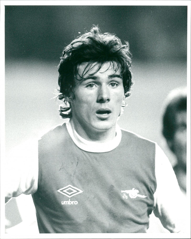 Frank Stapleton, Footballer - Vintage Photograph