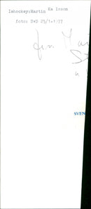 Martin Karlsson. - Vintage Photograph