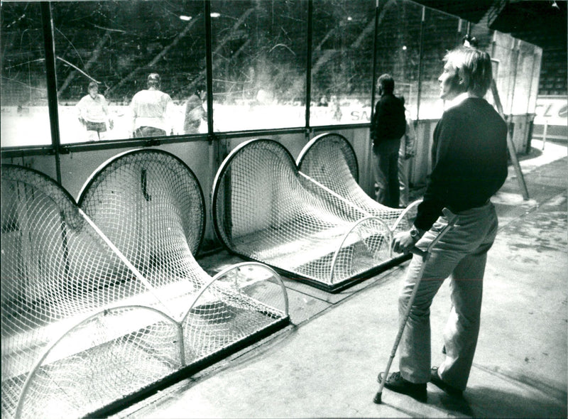 Anders Hedberg hockey star - Vintage Photograph