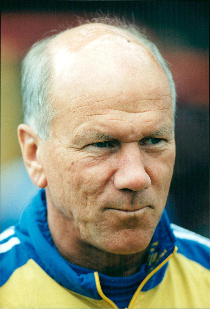 Tommy Svensson, Swedish football manager - Vintage Photograph