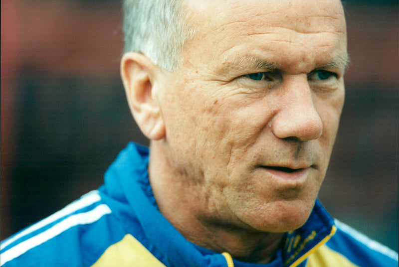 Tommy Svensson, Swedish football manager - Vintage Photograph