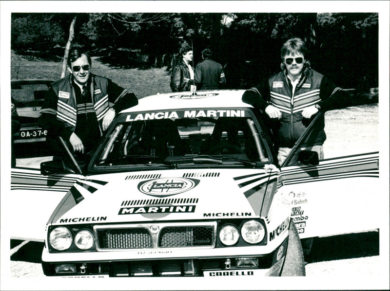 Mikael Ericsson, Race Car Driver - Vintage Photograph