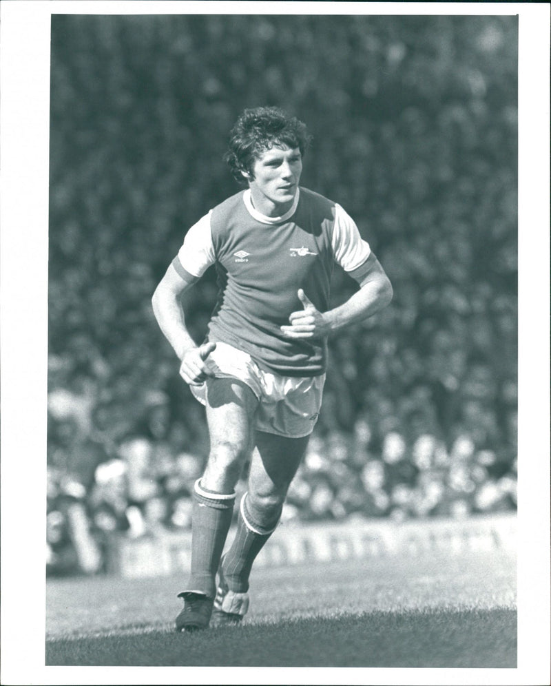 Frank Stapleton, Footballer - Vintage Photograph