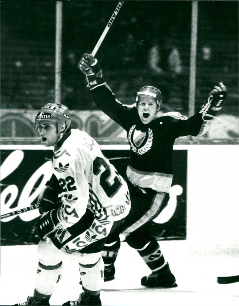 Dag Bredberg, Ice Hockey Player - Vintage Photograph