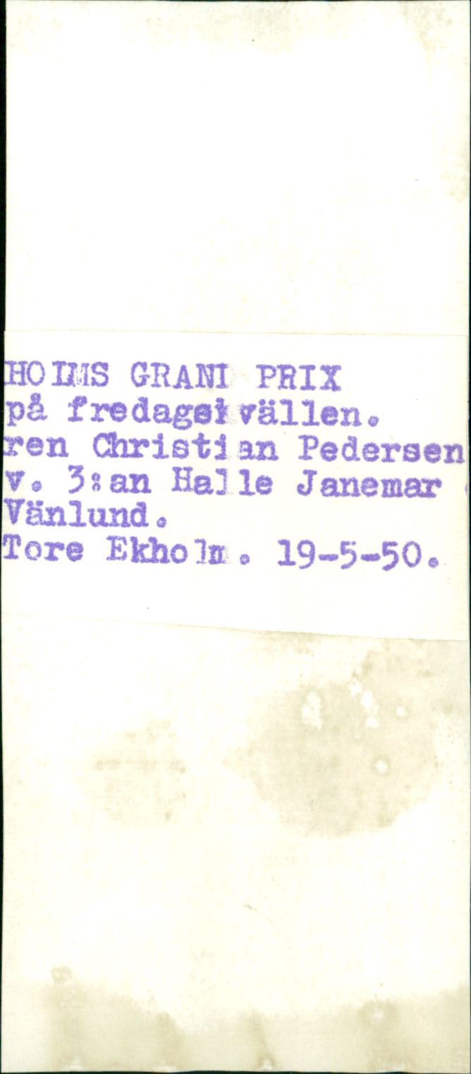 Christian Pedersen. - Vintage Photograph