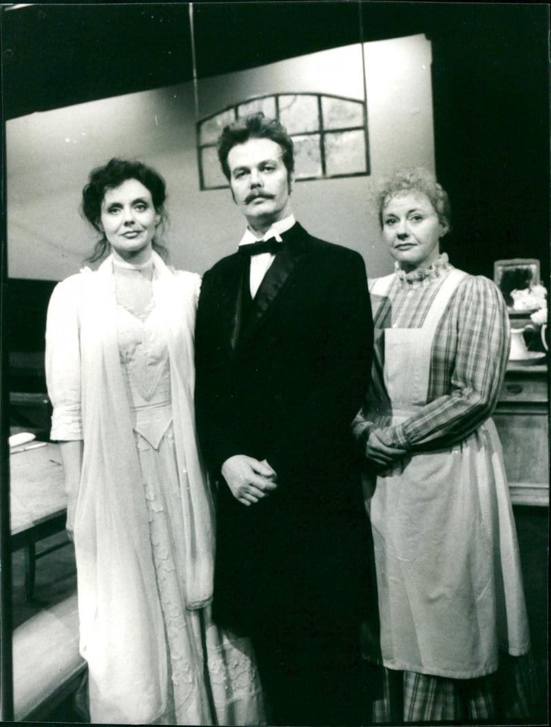 Kerstin Birde, Göran Stangertz and Veronica Sinclair - Vintage Photograph