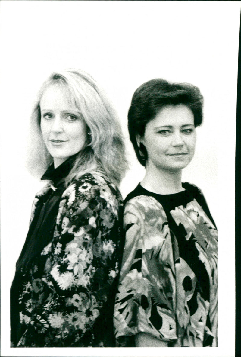 Marianne Eklöf and Ingrid Tobiasson - Vintage Photograph