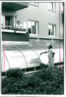 1990 BUILT VAXTHUS BUILDING COT LOWER APARTMENT PART DUKE ROYAL COUNTRY - Vintage Photograph