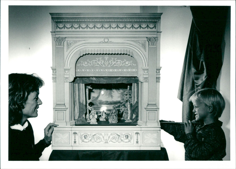 Model Theater. - Vintage Photograph