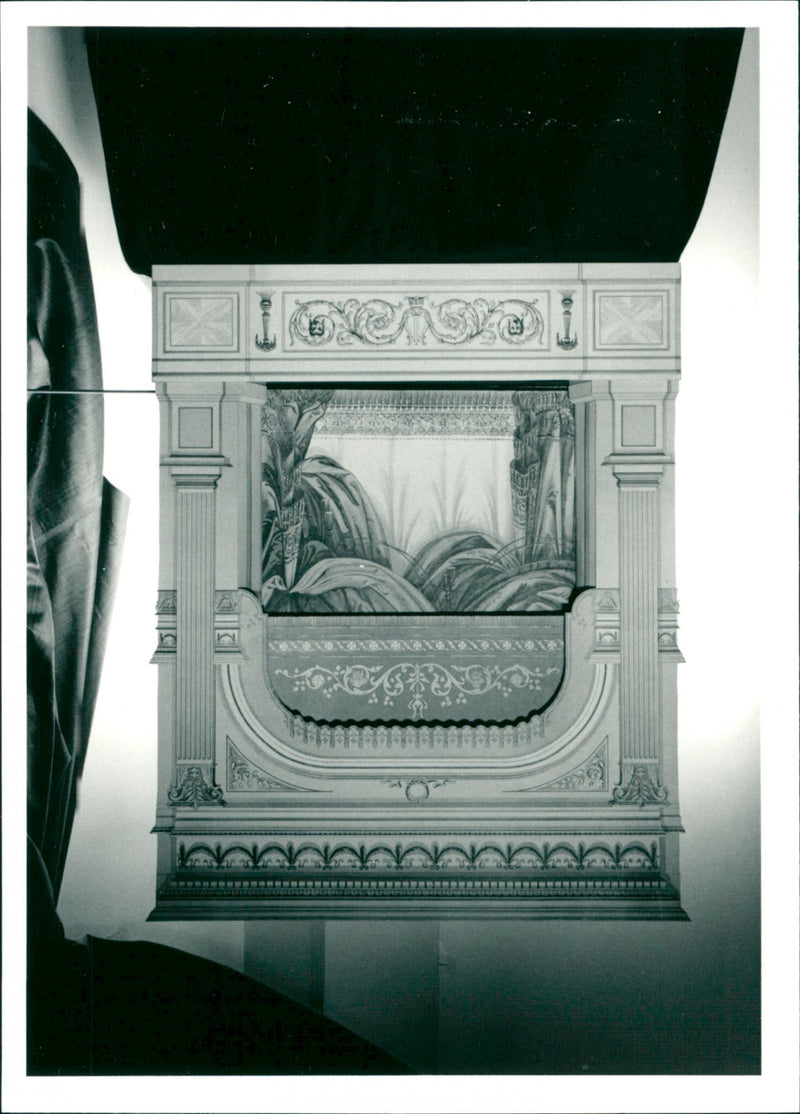 Model Theater. - Vintage Photograph