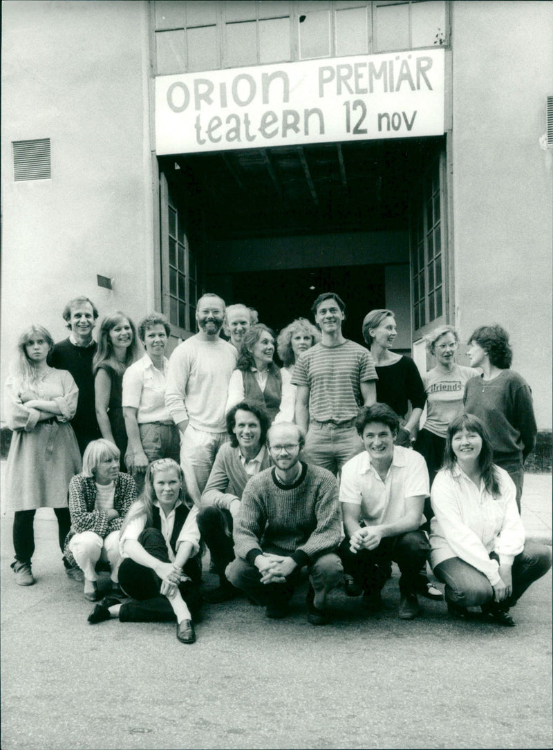 Model Theater. - Vintage Photograph