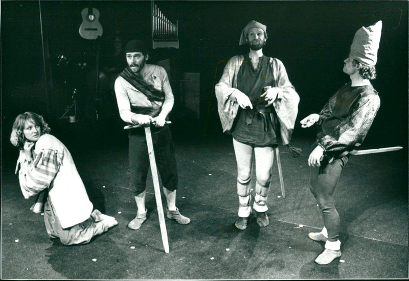 Model Theater. - Vintage Photograph