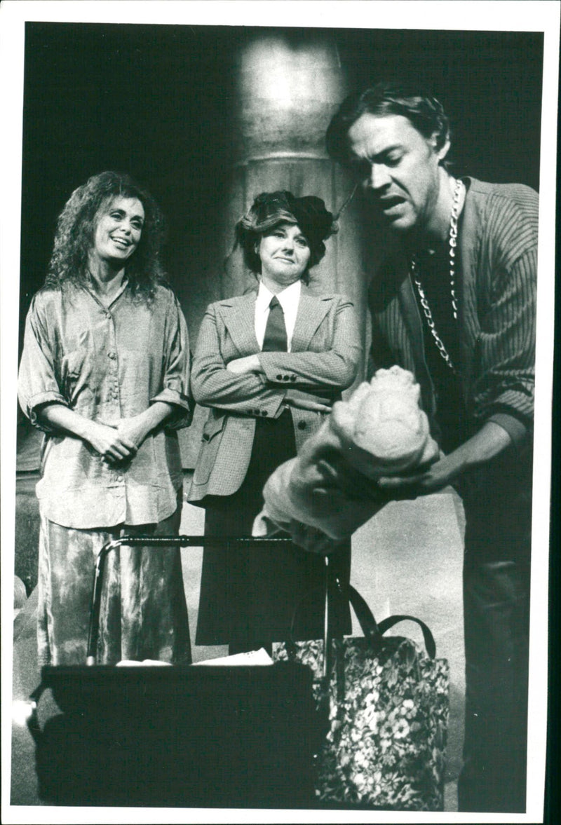 Birgitta Sanderberg, Veronica Sinclair and Lars-Göran Ragnarsson - Vintage Photograph