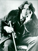 Irish poet Oscar Wilde - Vintage Photograph