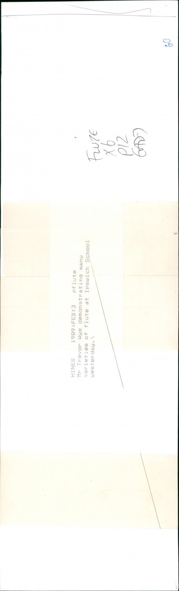 1989 MUSICIAN - Vintage Photograph