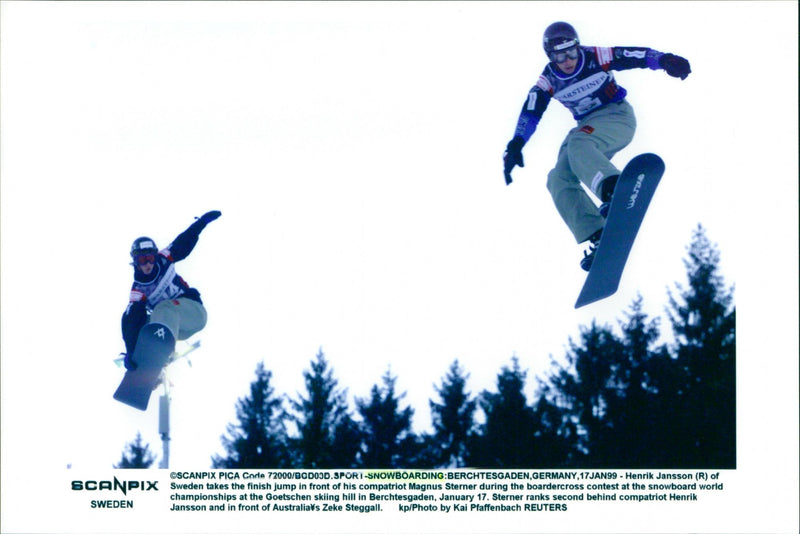 Magnus Sterner and Henrik Jansson - Vintage Photograph