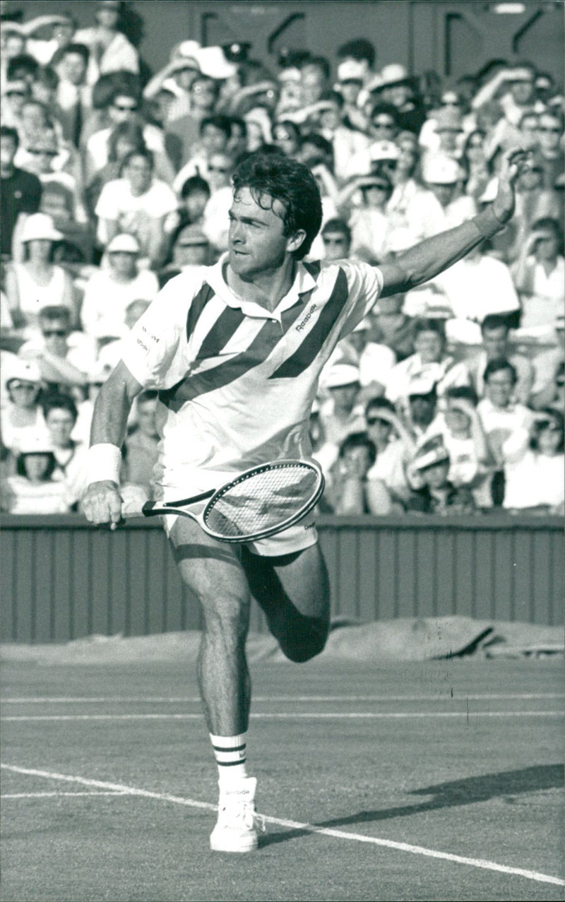 Wally Masur, Tennis Player - Vintage Photograph