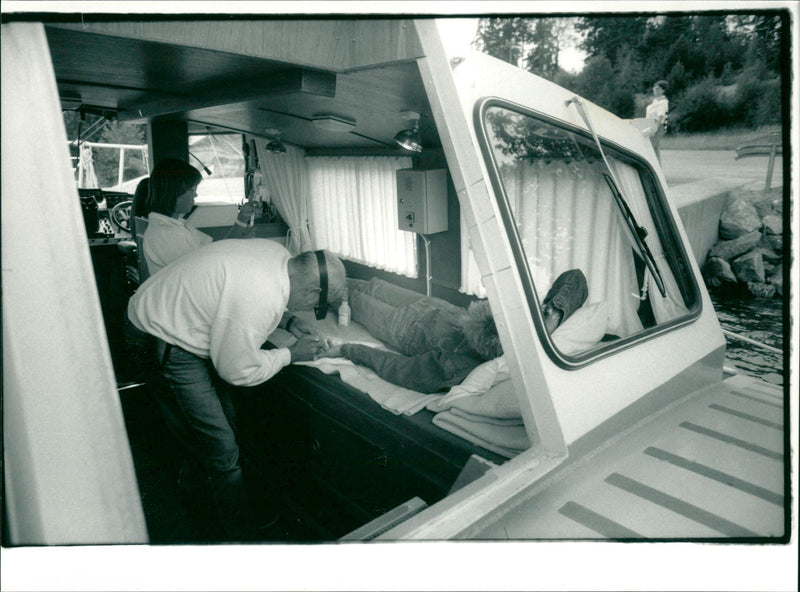 1988 LACKER VOLVO LAKER CAREN PER PHOTO OLLHAMMAR CALLERSAND ROTH PRESS - Vintage Photograph