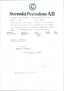 1952 LACKER VOLVO OTHER TELEPHONE DISCLOSED IMAGE EACH PRESS - Vintage Photograph