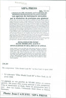 Profession "Men's Boots Model - Vintage Photograph