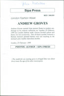 Profession "Men's Boots Model - Vintage Photograph