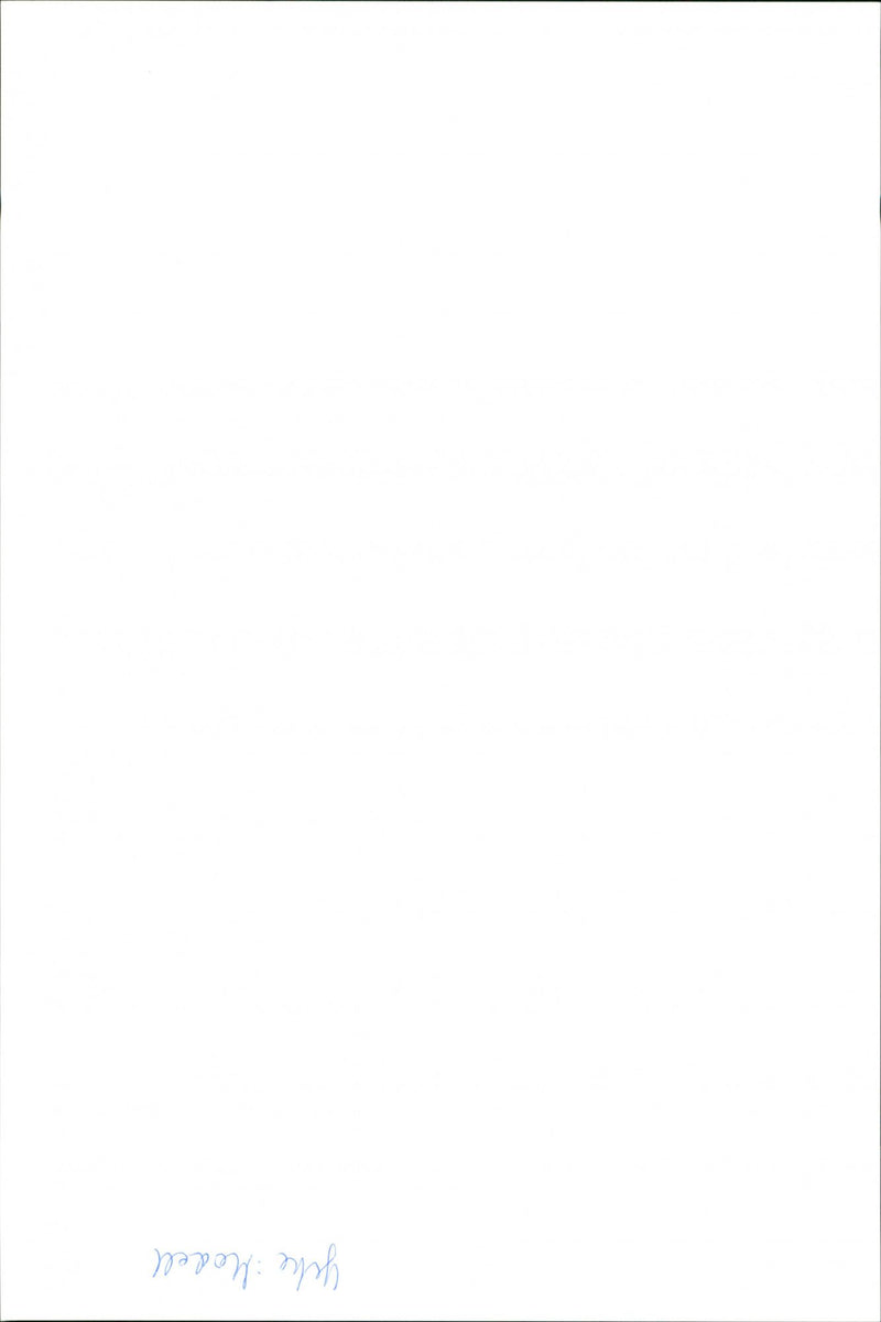 Profession Model - Vintage Photograph