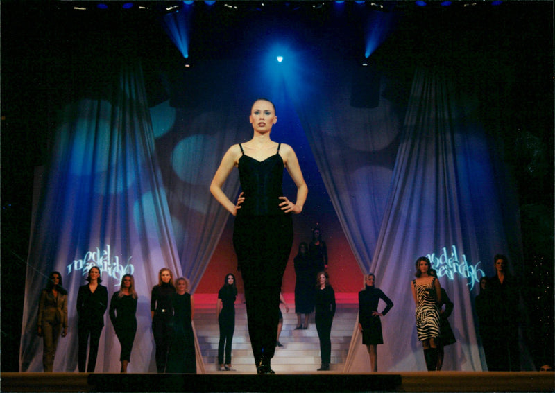 Profession "Men's Boots Model, Catharina Wadström - Vintage Photograph