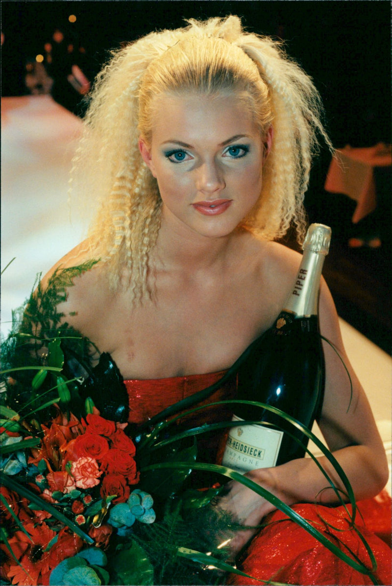 Profession "Men's Boots Model, Helena Dahlquist - Vintage Photograph