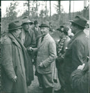Wigelius, Duke of Otrante, life medicine Hj. Casserman and Prince Wilhelm on moose hunting - Vintage Photograph