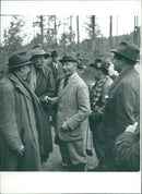 Wigelius, Duke of Otrante, life medicine Hj. Casserman and Prince Wilhelm - hunting image - Vintage Photograph