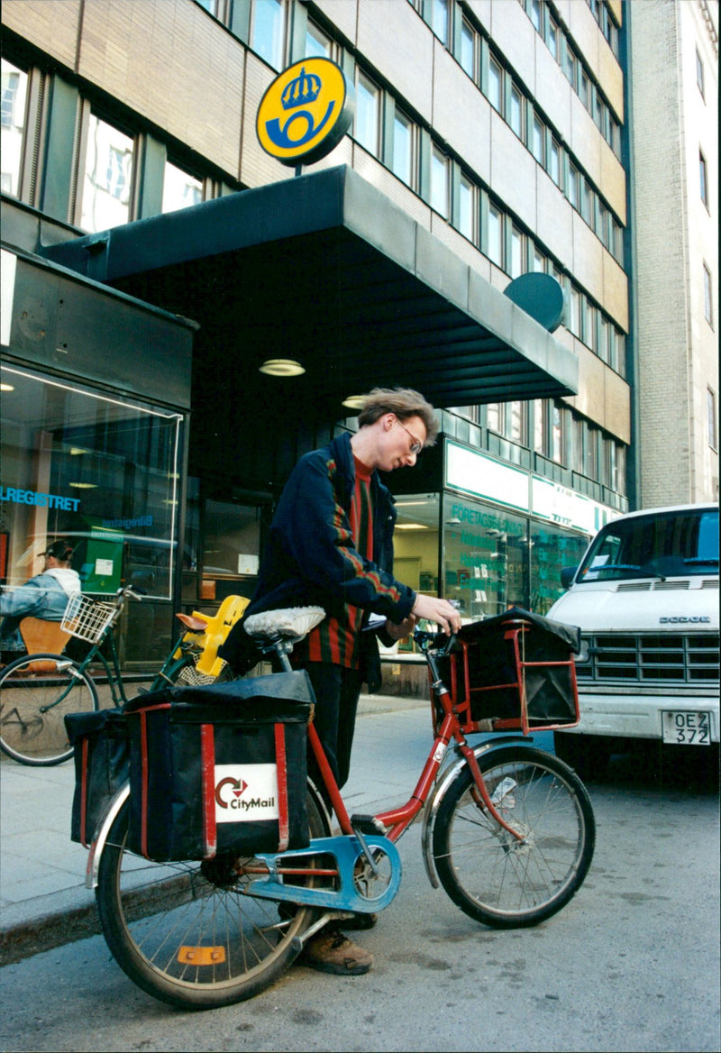 Mail carrier - Vintage Photograph